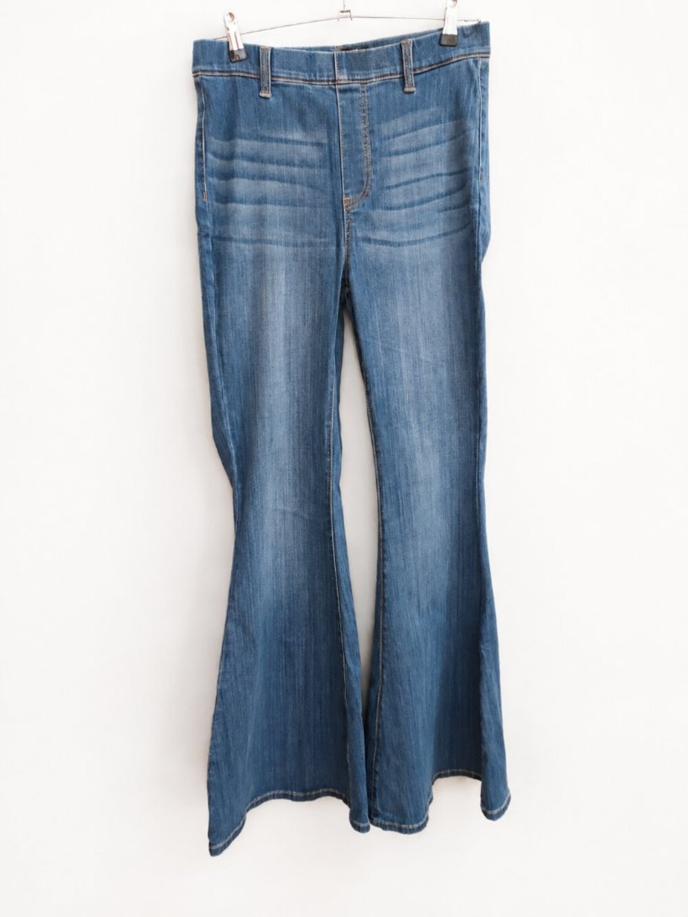 Judy Blue High-Waist Blue Flare Jeans Pull On Super Style #JB88277